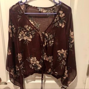 Charolette Russe floral top